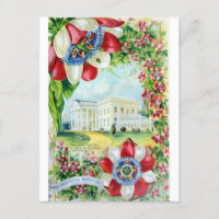 Vintage Washington DC White House Retro Travel