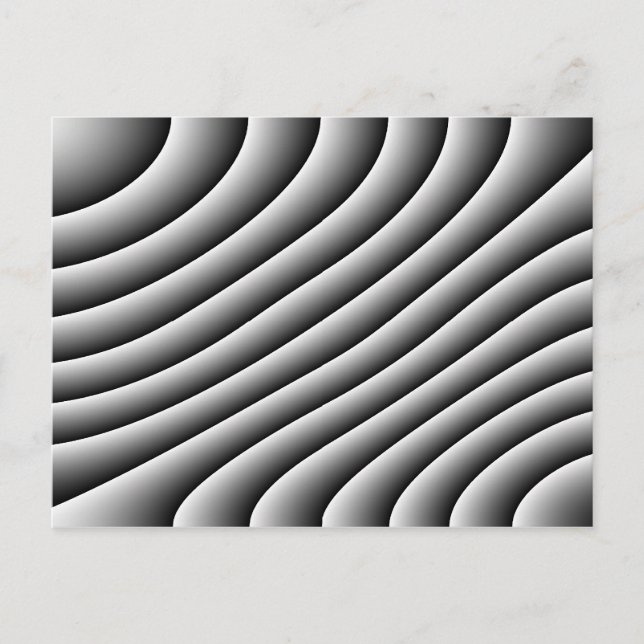 Carte postale vintage Wavy Lines (Devant)