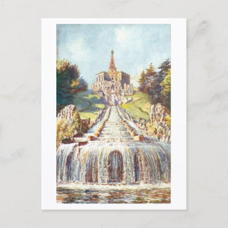 Carte Postale Vintage Wilhelmshöhe Cascades, Kassel, Germany