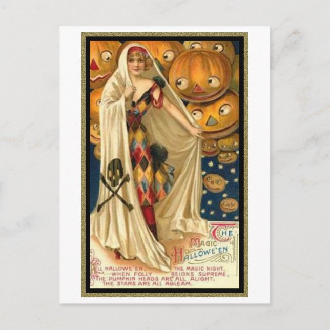 Carte Postale Vintage Woman (Devant)