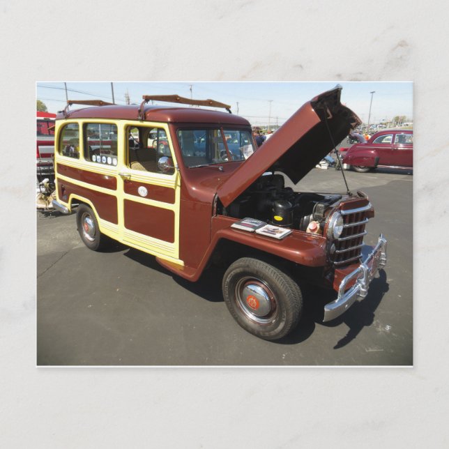 Carte Postale Vintage Woody (Devant)