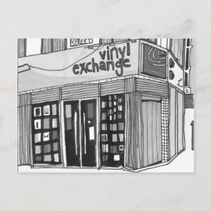 Carte Postale Vinyl Exchange Manchester