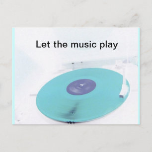 Carte Postale Vinyl Post