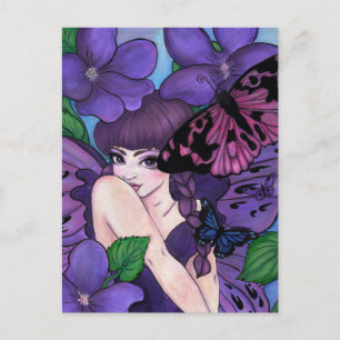 Carte postale "Violet"