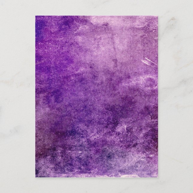Carte Postale Violet Abstrait (Devant)