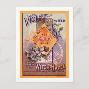 Carte Postale Violet parfumé - 1903