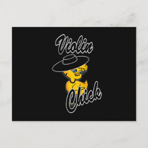 Carte Postale Violon poussin #4