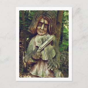 Carte Postale Violoniste