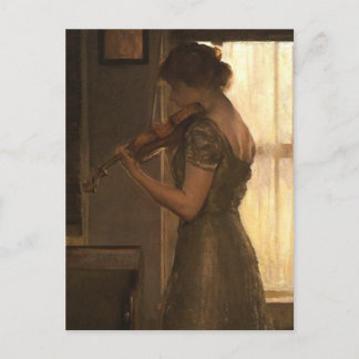 Carte Postale Violoniste
