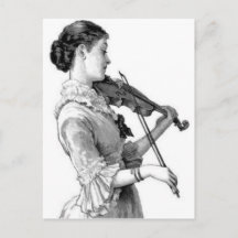 Violoniste vintage