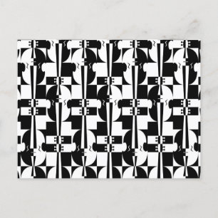 Carte Postale Violons d'illusion optique