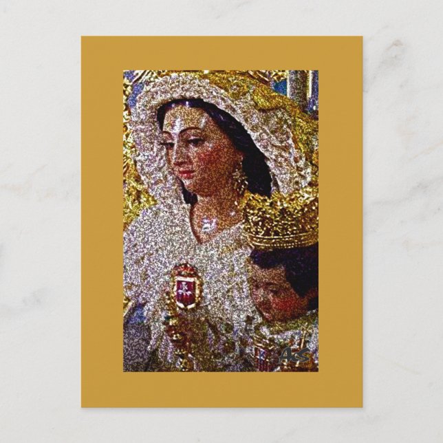 CARTE POSTALE VIRGEN DE LAS MERCEDES (Devant)