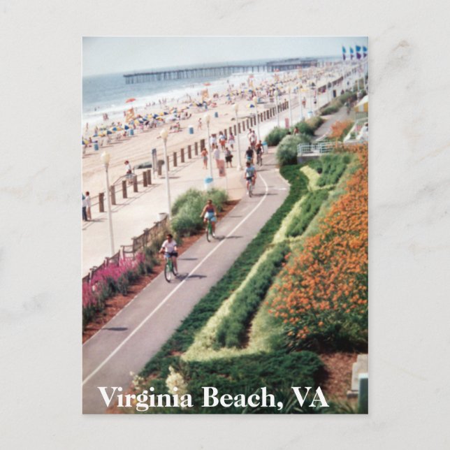 Carte Postale Virginia Beach (Devant)