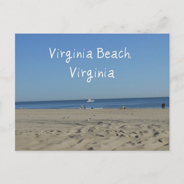 Carte Postale Virginia Beach, Virginia (Devant)