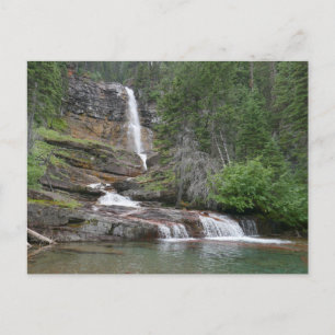 Carte Postale Virginia Falls II at Glacier National Park