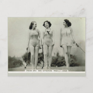 Carte Postale Virginia Grey, Anne Rutherford, Priscilla Lawson