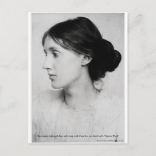 Carte Postale Virginia Woolf "Aimer bien" Mugs et Cadeaux de cit