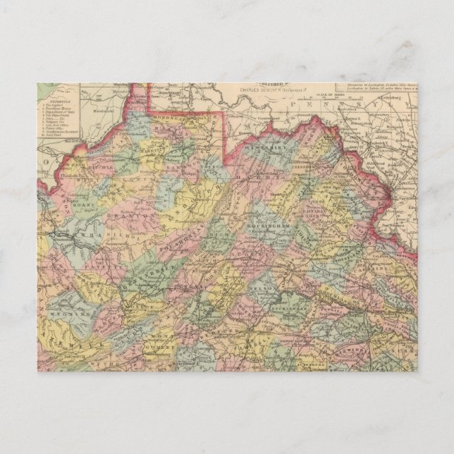 Carte Postale Virginie 8 (Devant)