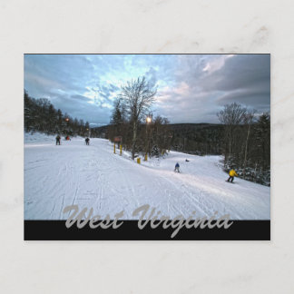 CARTE POSTALE VIRGINIE DE L'OUEST