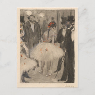 Carte Postale Virginie et Marquis Cavalcanti