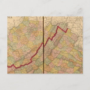 Carte Postale Virginie-Occidentale