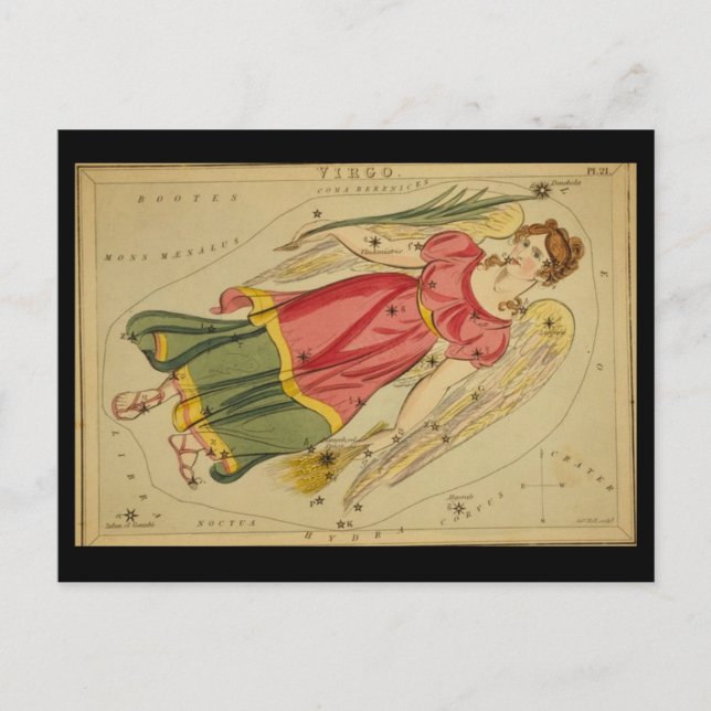 Carte postale Virgo (Devant)