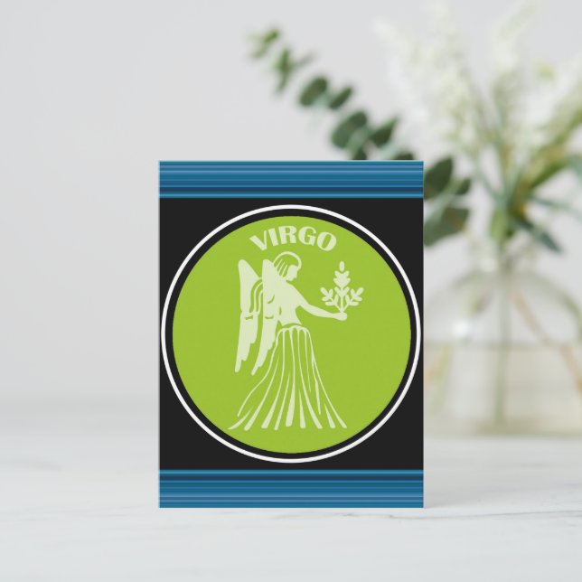Carte postale Virgo (Debout devant)