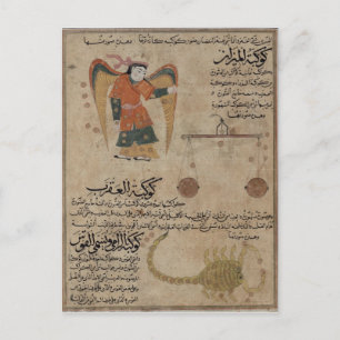 Carte Postale Virgo, Libra et Scorpio