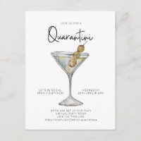 Virtual Cocktail Party Quaratini Distance sociale