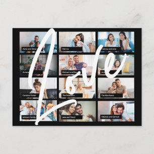 Carte Postale Virtual online meilleurs amis personnalisé 12 amou