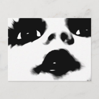 Carte Postale Visage