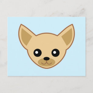 Carte Postale Visage de Chihuahua