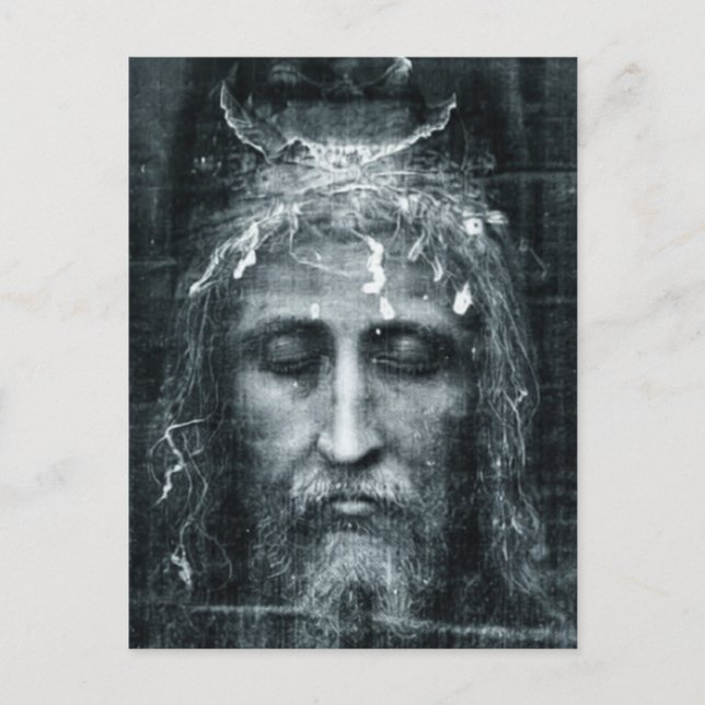 Carte Postale Visage de Jésus  (Devant)