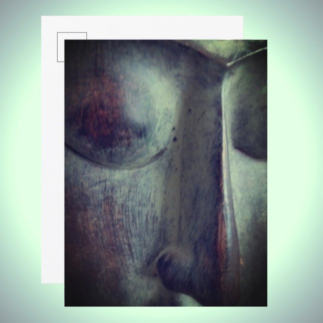 Carte Postale Visage de l'illumination de Bouddha (Créateur téléchargé)