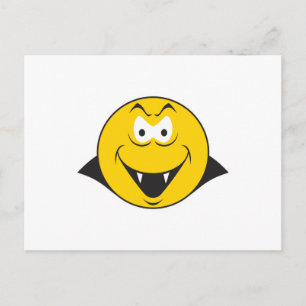 Carte Postale Visage de Vampire