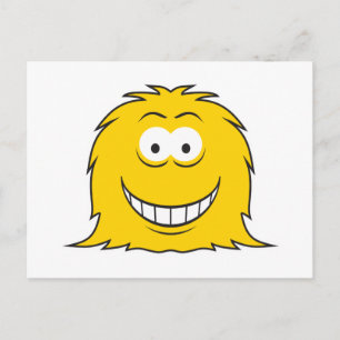 Carte Postale Visage du monstre de furie