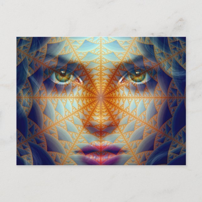 Carte Postale Visage d'un ange (Devant)