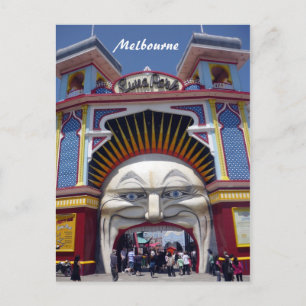 Carte Postale visage luna melb