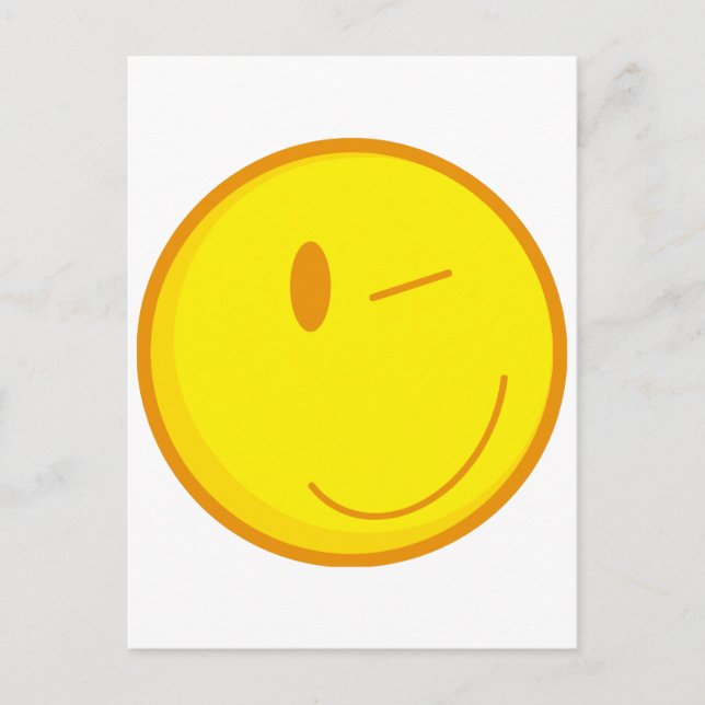 Carte Postale visage mignon (Devant)