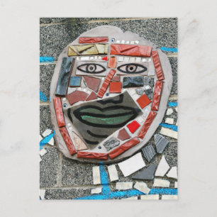 Carte postale Visage Mural Passayunk