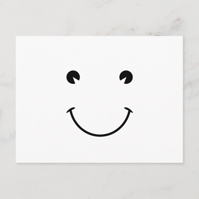 Carte Postale Visage pâle (Devant)