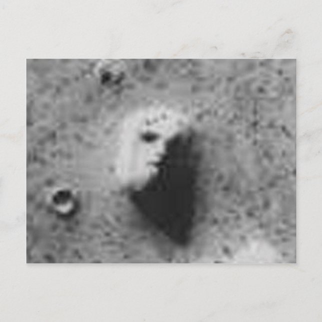 Carte Postale VISAGE SUR MARS-_-Cydonia Mensae (Devant)