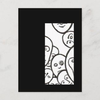 Carte Postale Visages