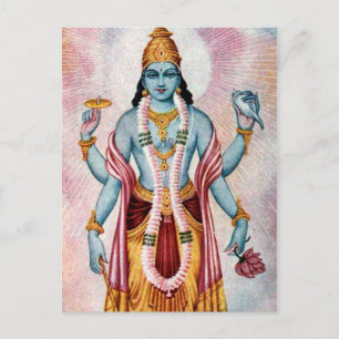 Carte Postale Vishnu
