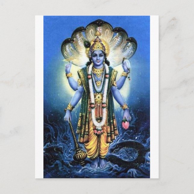 Carte Postale Vishnu (Devant)