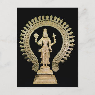Carte Postale Vishnu, Late Chola