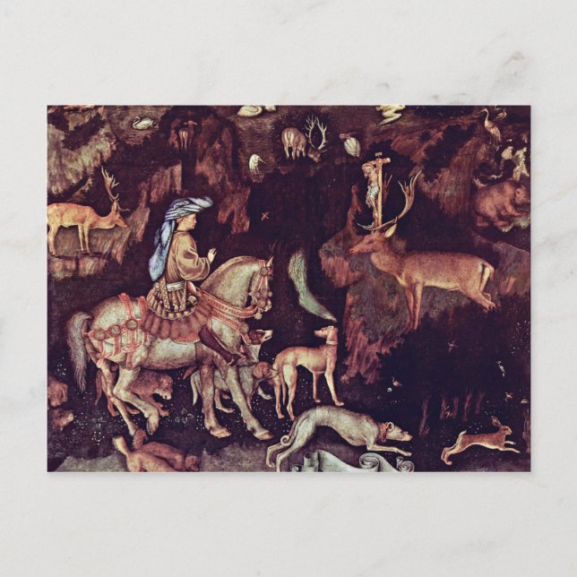 Carte Postale Vision De Saint Eustathius Par Nom De Naissance (Devant)