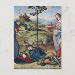 Carte Postale Vision d'un chevalier, c.1504