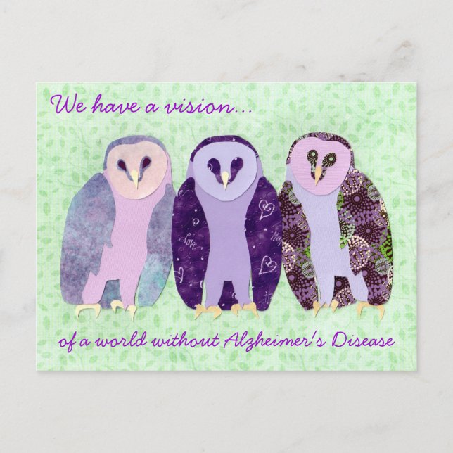 Carte Postale Visionary Owls (Devant)