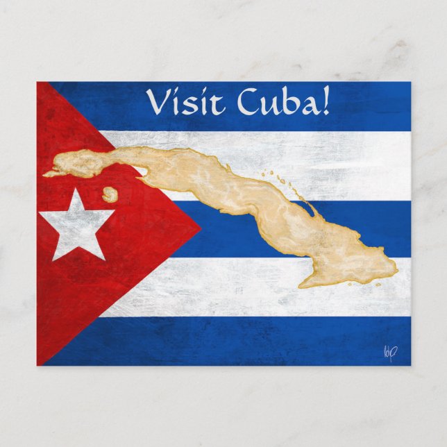 Carte Postale "Visit Cuba" post card (Devant)